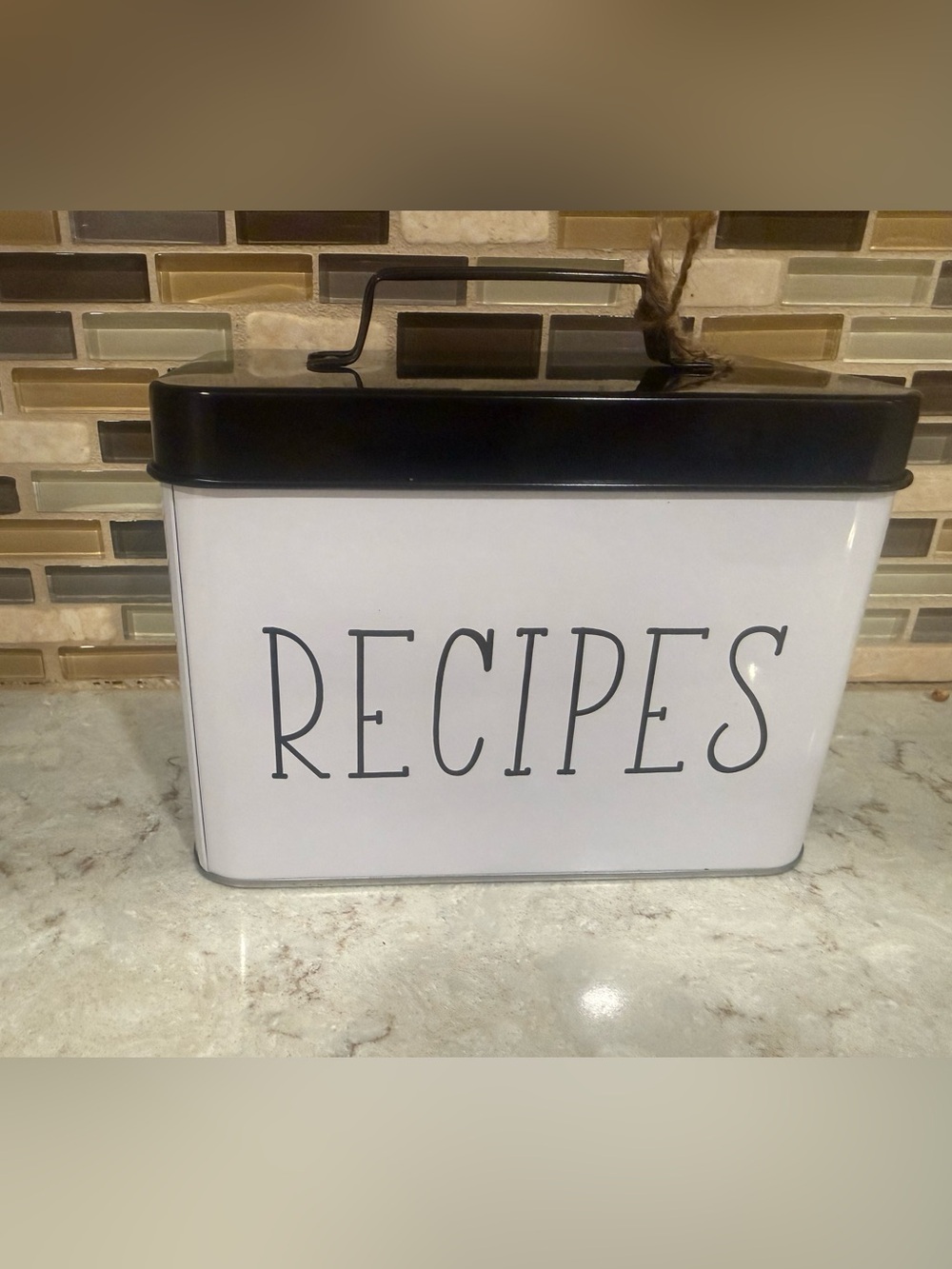 Recipe box-new